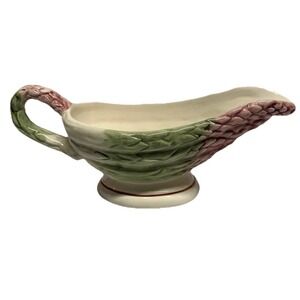OLFAIRE PORTUGAL ASPARAGUS GRAVY/SAUCE BOAT - EXCELLENT CONDITION
